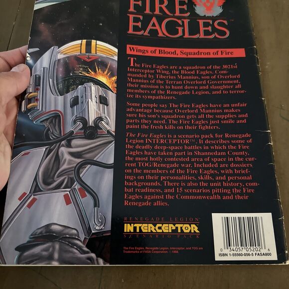 Renegade Legion Interceptor Scenario Pack: The Fire Eagles (FASA 5202) - Picture 5 of 5